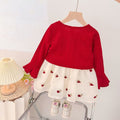 autumn new arrivals: little girl princess mesh cardigan & suspender tutu skirt two-piece set, girls' floral dress