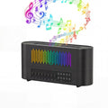 white noise flame aromatherapy humidifier for home desktop small desktop bluetooth speaker sleep night light