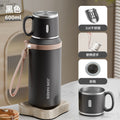 High-style insulated tumbler for women, 316 stainless steel insulated water bottle for men, large capacity office bowl lid cup wholesale