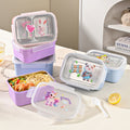 student lunch box office worker 304 stainless steel compartment lunch box portable single-layer stainless steel lunch box