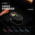 2024 new colorful flame aroma diffuser - home bedroom small night light desktop humidifier - rocket creative gift