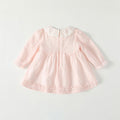Forest style western style girldressautumn frenchlong sleevesnew arrivalkids skirtsweet baby princess skirtautum