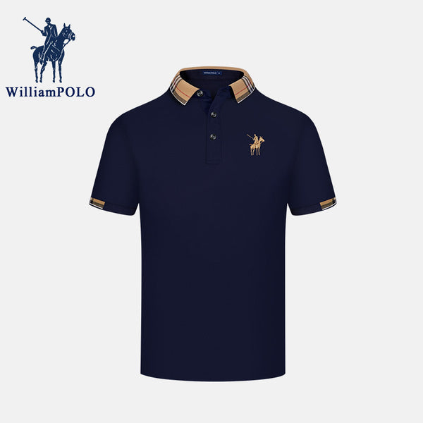 Emperor Paul Men's Short Sleeve POLO Shirt Summer New Men's Short Sleeve Top Fashion Sports Casual Shirt Men's