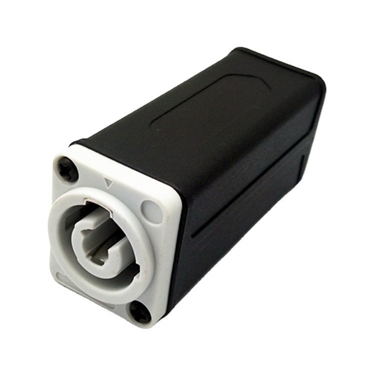 Three-core LED power supply joint beam of lighting light power conversion head, stage lighting power supply extension cable connector through