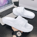 Summernew arrivaltrendy flip-flops kanye stepped on shit slippers plus sizek-stylefashionthick soleeasiest for matchcouple slippers