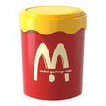 Accessible luxury large capacity trash can cute for home creative bathroom good looking bedroom office living room paper basket