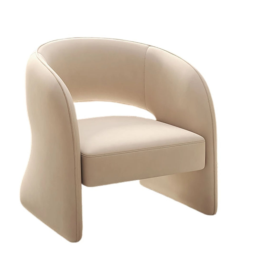 Hotel restaurant living room reception negotiation table and chair set - creative modern minimalist designer casual single sofa chair