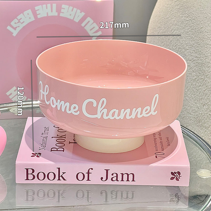 French dream fruit plate dopamine kitchen drain basket fruit basket creative living room coffee table snacks candy storage tray