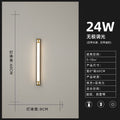 Outdoor linear wall light waterproof led minimalist villa gate pillar courtyard lamp modern minimalist luxury ultra-bright entrance light