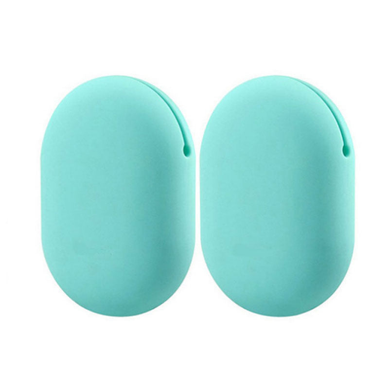 Silicone earphone bag, data cable storage, portable cover, U disk, daily use finishing, spot supply, sealed mini.