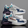 Men's shoes 2026 new spring leather waterproof casual sports shoes men's running shoes versatile student trendy shoes