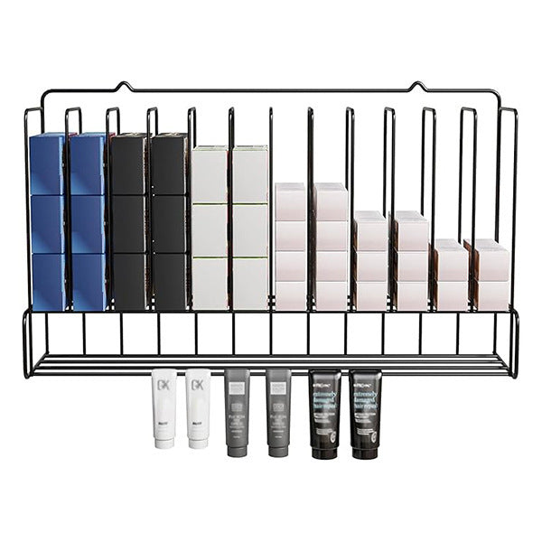 Source factory hair salon hair dye cream hair dye storage rack hair salon wall hair dye display rack