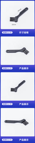 Compatible with dyson hs09 shaver cleaning brush wholesale, suitable for philips braun hairdressing accessories