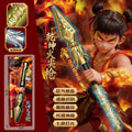 Sun wukong's magic wand - sound-activated, electric, telescopic, light-up toy gift set for boys - perfect for holidays!