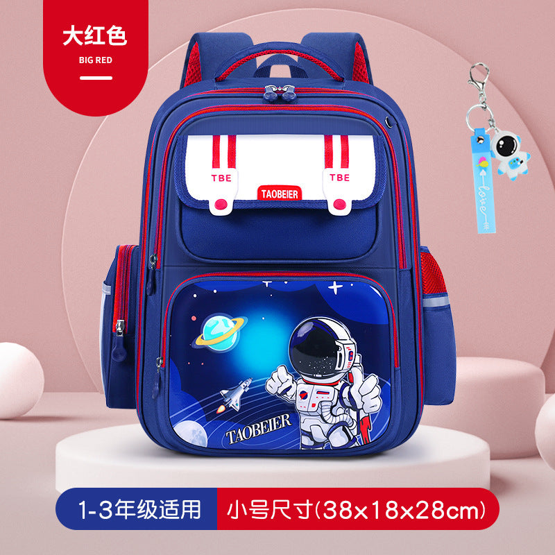 foreign trade schoolbag for primary school girls 1-3-6 grade to reduce the burden of spine protection large capacity kids backpack wholesale
