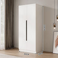 Wardrobe for home bedroom double door storage wardrobe casual modern rental small apartment thickened storage wardrobe