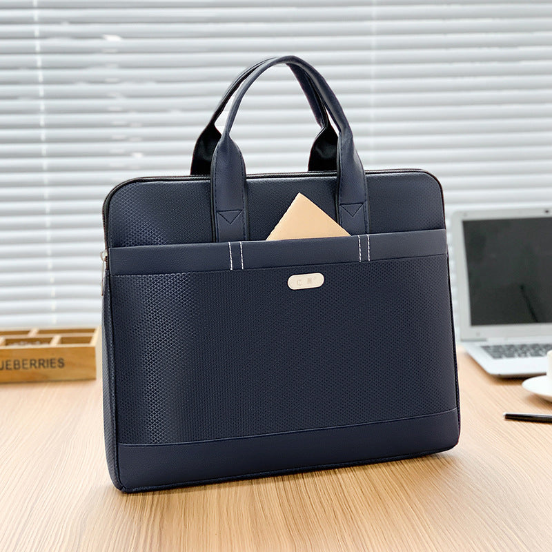 Self-improvement file bag tote bag women's commuter business waterproof men's briefcase briefcase file bag 306