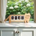 New kitten wooden photo frame - capture seasons, keepsake photo frame, souvenir, collectible, decorative, commemorative gift