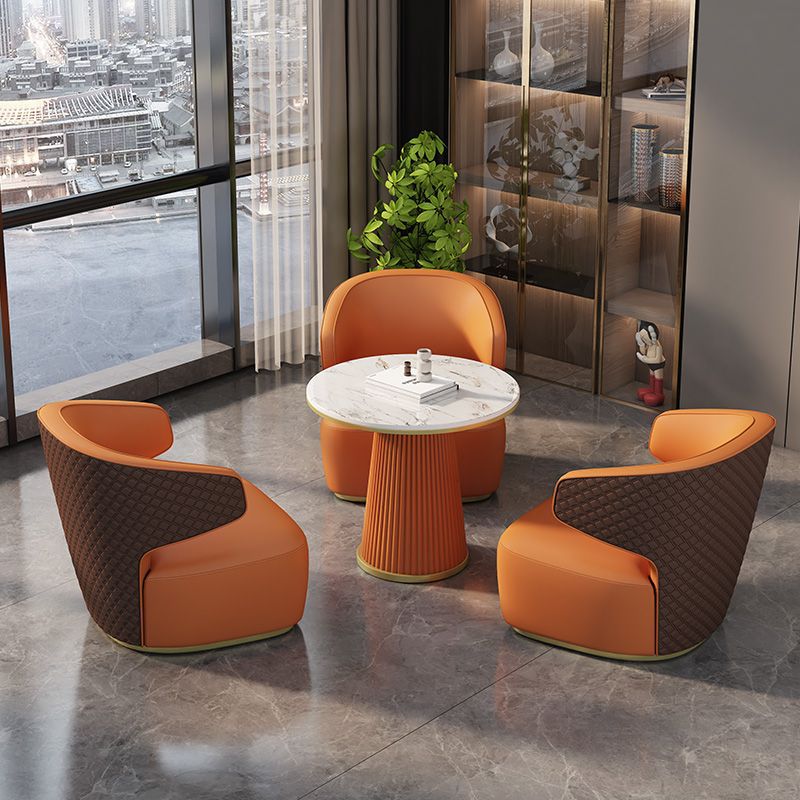 Reception and reception internet celebrity table and chair combination sales office negotiation accessible luxury hotel rest area business single sofa electric