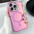 Pink + same color lens film "imd magnetic lens holder shell"