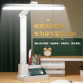 led foldable desk lamp - student study, eye protection, dorm room, kids' bedside, rechargeable, timer, reading night light