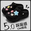 Blue galaxy black crocs@