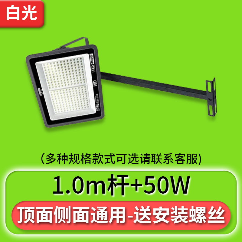 Yaming led sign spotlight plaque, facade lighting, outdoor waterproof bracket, shop door probe out-of-home advertising sign