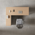 Office desk - minimalist modern manager desk - light luxury executive desk - high-end boss office desk and chair set - ceo executive desk