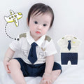 Baby outfit set: lightweight summer romper for newborns & toddlers (boys & girls)