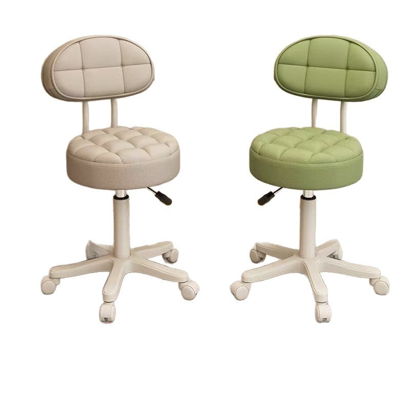 New arrival beauty adjustable round chair rental house hairdressing shop chair for home student special chair backrest kids chair