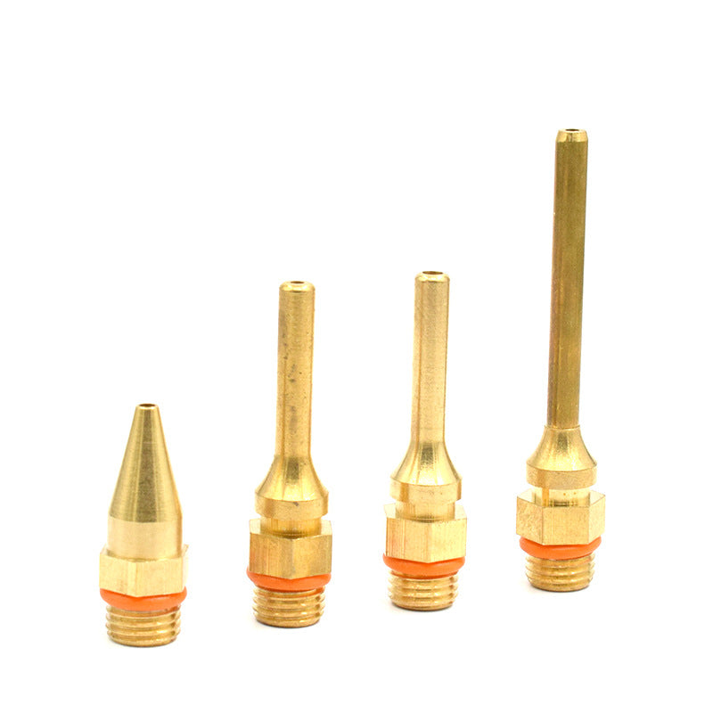 Glue gun copper nozzle, extended nozzle 50MM 70MM gun nozzle hot melt glue gun nozzle copper nozzle tapered nozzle extended nozzle