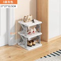 Installation-free foldable shoe rack for home door simple multi-layer small narrow entry door back dormitory space-saving shoe rack