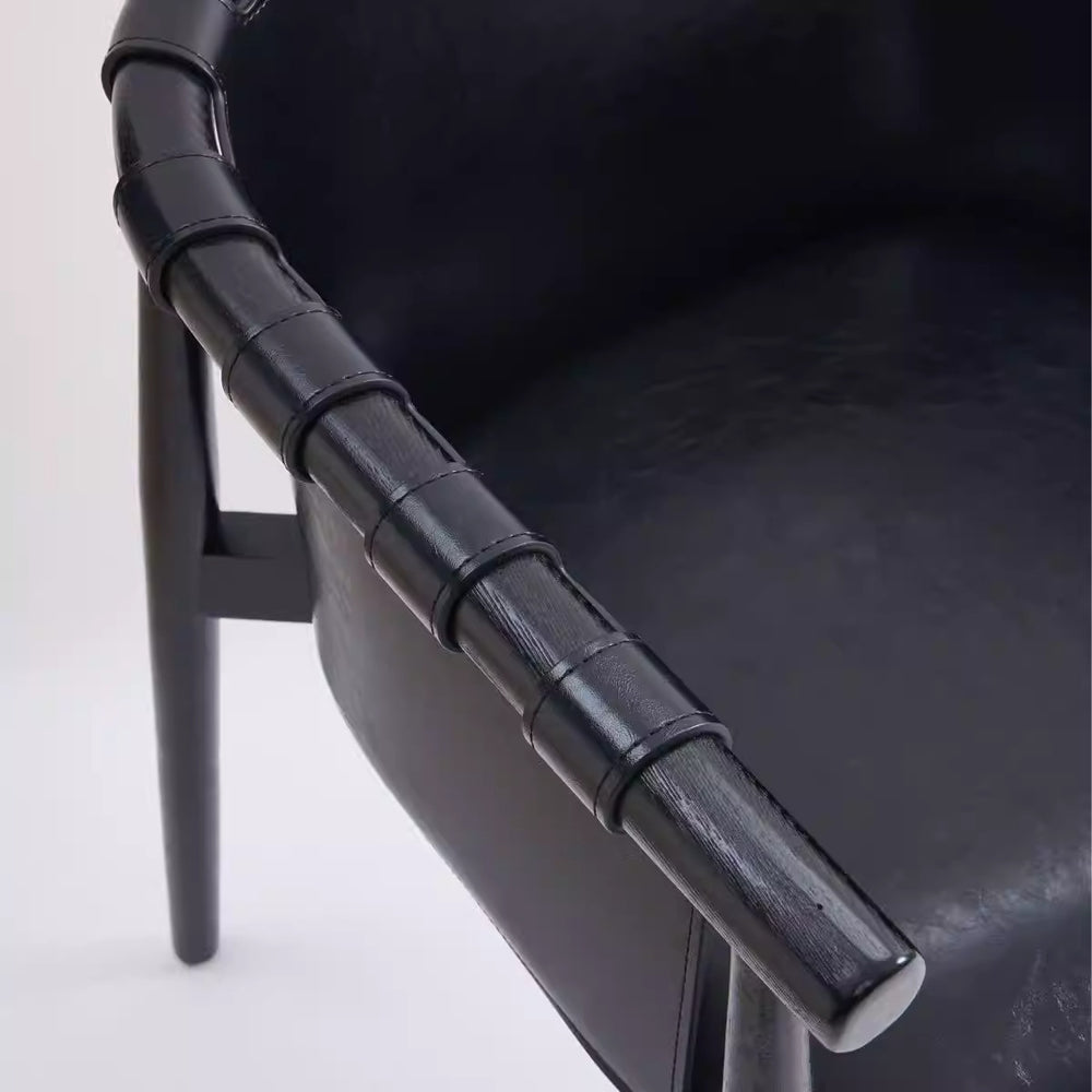 Scandinavian solid wood dining chair for home restaurant backrest chair chair modern casualaccessible luxury hotel chair saddle chair