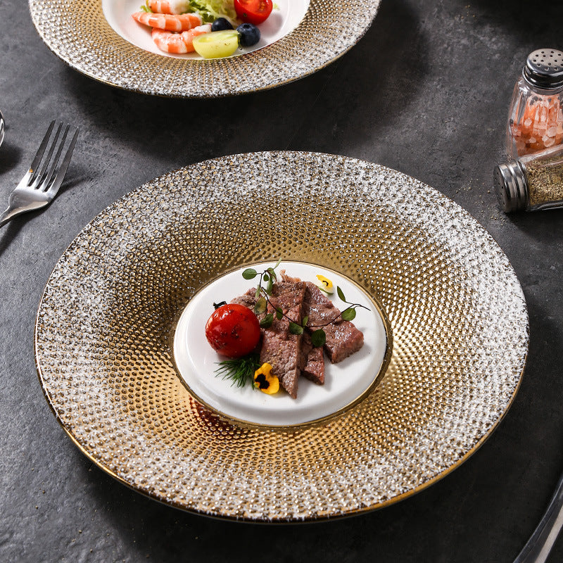 Instagram-worthy luxury ceramic dinnerware: perfect for restaurants, hotels, and home. elevate your presentation with these high-end dessert plates, unique steak dishes, and fruit salad bowls