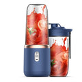 Juicing cup, broken wall machine cup, dual motor, 6-blade charging portable juice machine, original juice machine, double cup freshly squeezed