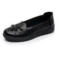 Soft leather soft bottom ladieswear shoes flatsabrasion resistantwaterproofbows work shoes wechat group purchase live broadcast one piece dropshipping