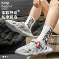 Coconut hole shoes men's summernew arrival slippers men's outdoor non-slip shit-stepping toe beach shoes sandals women's slippers