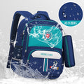 Kids' backpack set (2-piece): grades 3-6 elementary school backpack - dropshipping available, lightweight, spine-protecting, and load-reducing