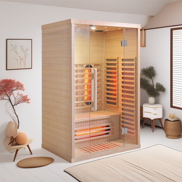 Prefabricated custom hotel clubhouse famous home sauna room, intelligent constant temperature sauna room wholesale, light wave sweat steaming