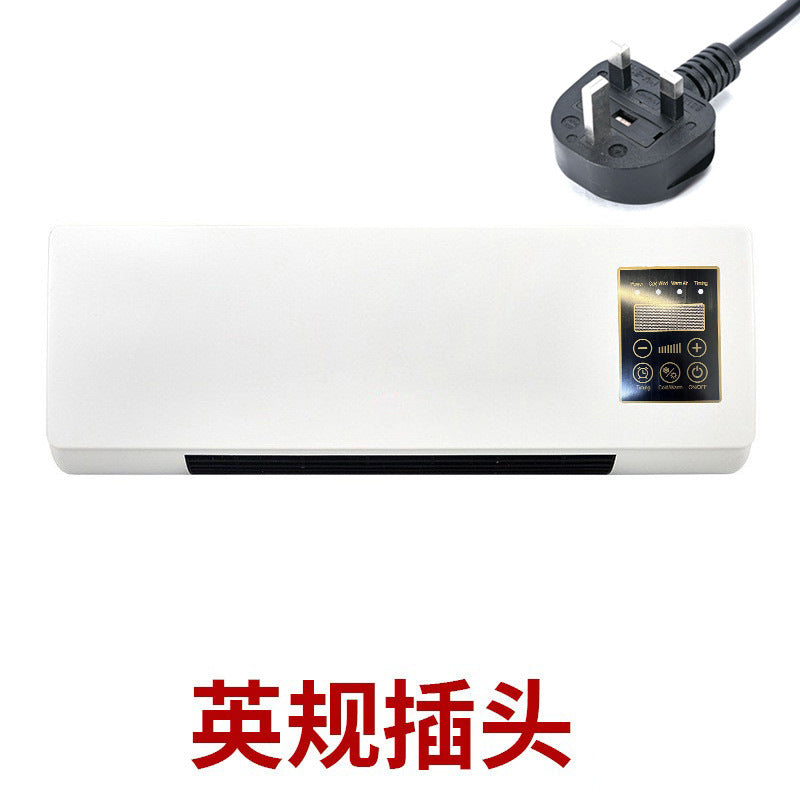 220v soft air cooling and heating dual-purpose movable small air conditioner hot air blower bathroom heater for home bedroom wall-mounted heating
