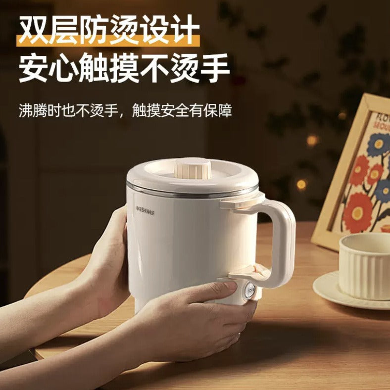 portable foldable kettle travel stainless steel student electric kettle water cup small dormitory gift