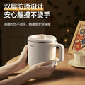portable foldable kettle travel stainless steel student electric kettle water cup small dormitory gift