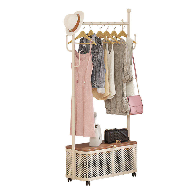 Clothes drying rack floor-standing indoor high-grade clothes hanger fall and winter quilt balcony for home clothes drying rack telescopic pole