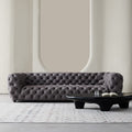 Italian minimalist living room baxter fabric button sofa villa large flat hotel frosted technical cloth sofa custom