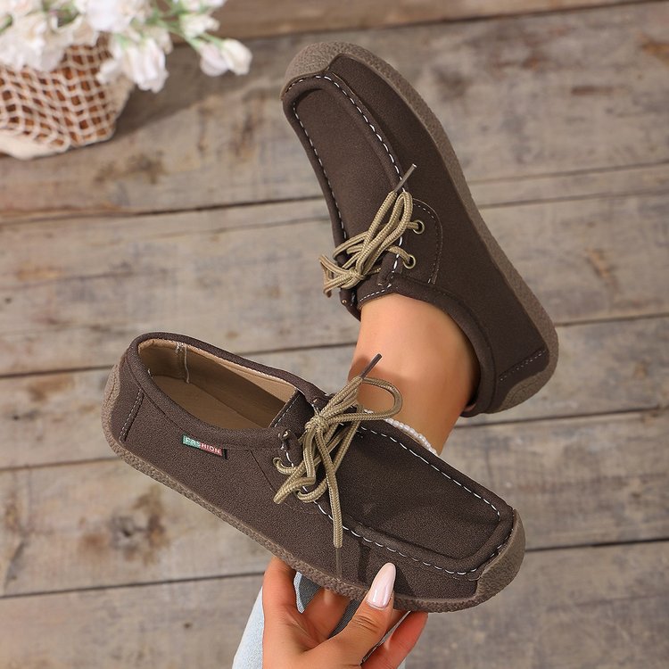 spring/autumn new arrival: women's plus-size casual loafers for cross-border e-commerce. wholesale available. compatible with  and