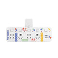Smart socket multifunctional multi-orifice for home office short line converter one-to-three multi-purpose strip extension panel