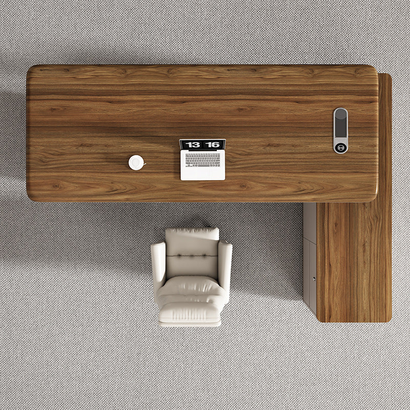 Saint li electric adjustable desk - executive office table, smart dual motor, minimalist modern, light luxury, high-end office electric desk