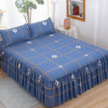 Bed skirt, fitted sheet, thickened bed sheets, comfortablenon-slip mattress protector, single piece simmons bed cover 1.8m double bed