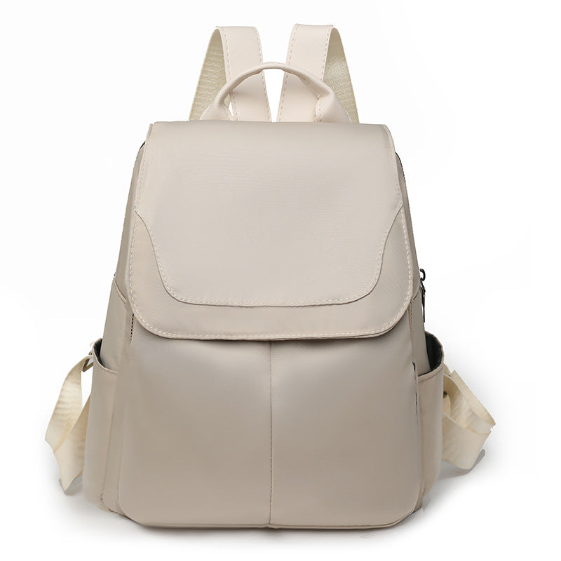 New fashionable large-capacity anti-theft backpack simple and versatile casual Oxford cloth backpack