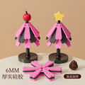Christmas tree silicone insulation mat, a tree creative coaster, anti-scalding, foldable placemat, for home pot holder, daily use ornaments
